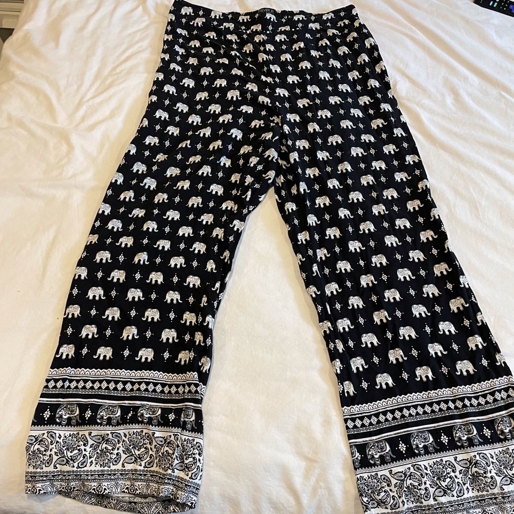 Forever 21 elephant pants